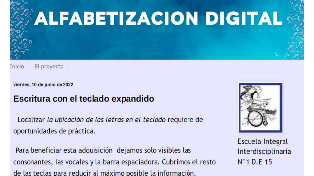 Accesibilidad y alfabetización digital